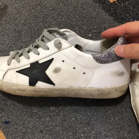 (SOLD)Golden goose white sneakers. - Picture 6 of 11